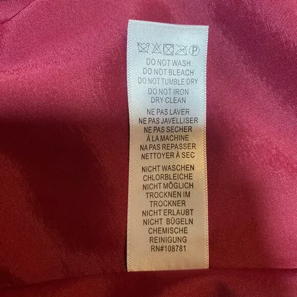 Aidan Mattox Cocktail Dress Fit & Flare Embroidered Lace Squareneck Red Womens 0 - Picture 7 of 7